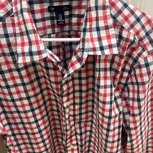 Gap button up shirt long sleeve